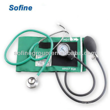 Standard Type Sphygmomanometer with Stethoscope Blood Pressure Cuff Stethoscope